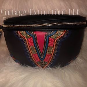 Retail✨Dashiki Inspired Vegan Leather Fanny Pack